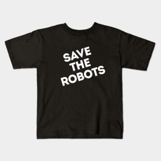 Save the Robots NYC dark Kids T-Shirt